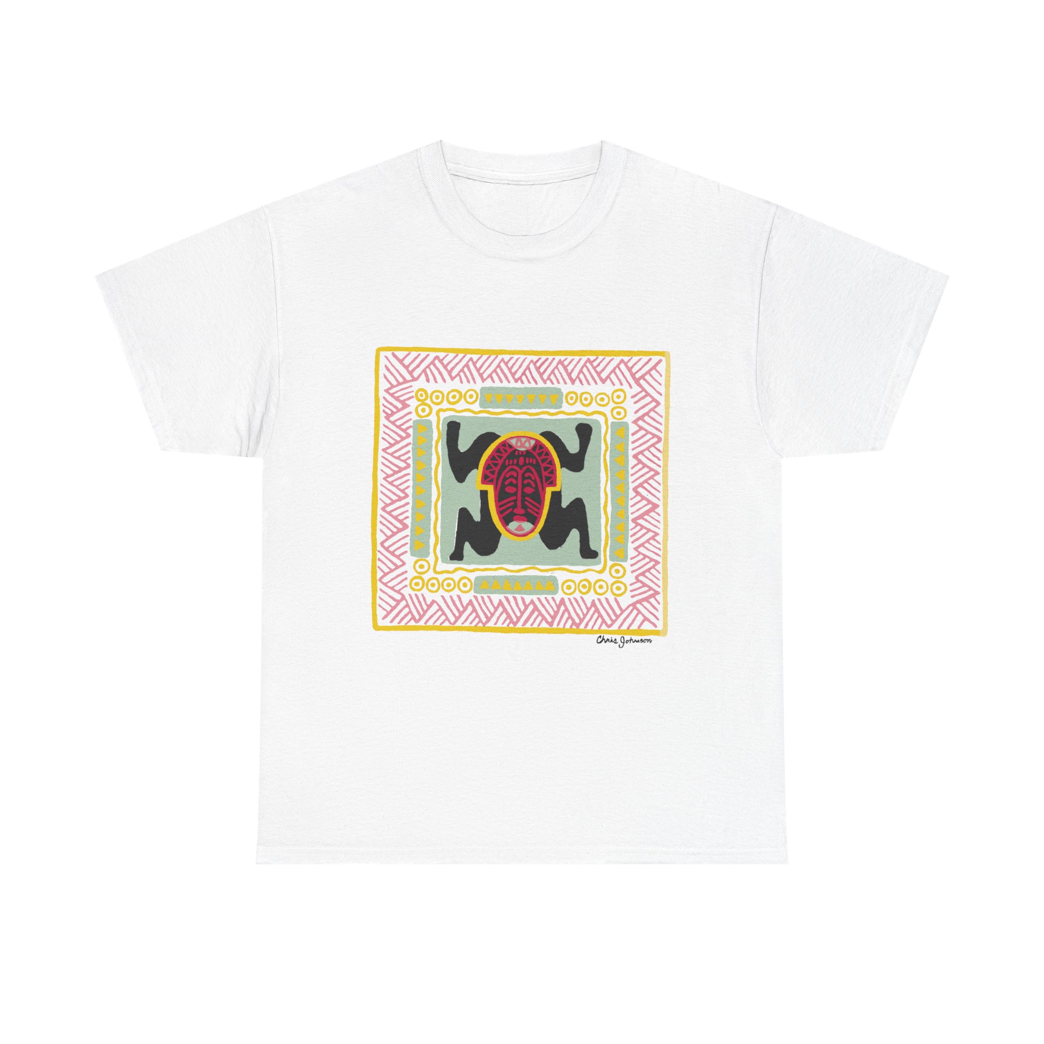 African Good Luck Ugaman  - Unisex Heavy Cotton Tee